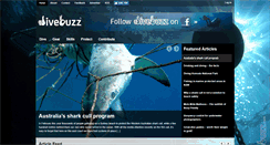Desktop Screenshot of divebuzz.com